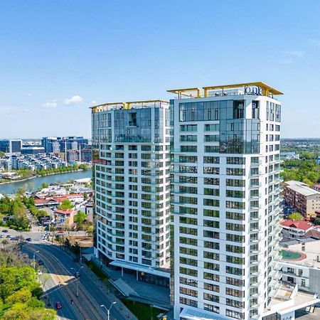 One Verdi Park Exclusive Apartments - Panoramic View & Private Parking Bucharest Exterior photo